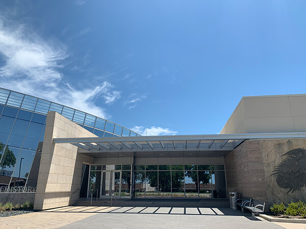 The main entrance to the ICR Discovery Center