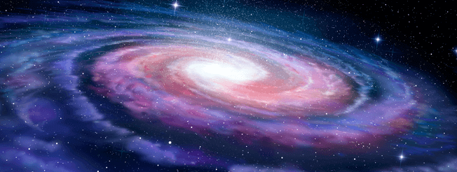An image of a spiral galaxy