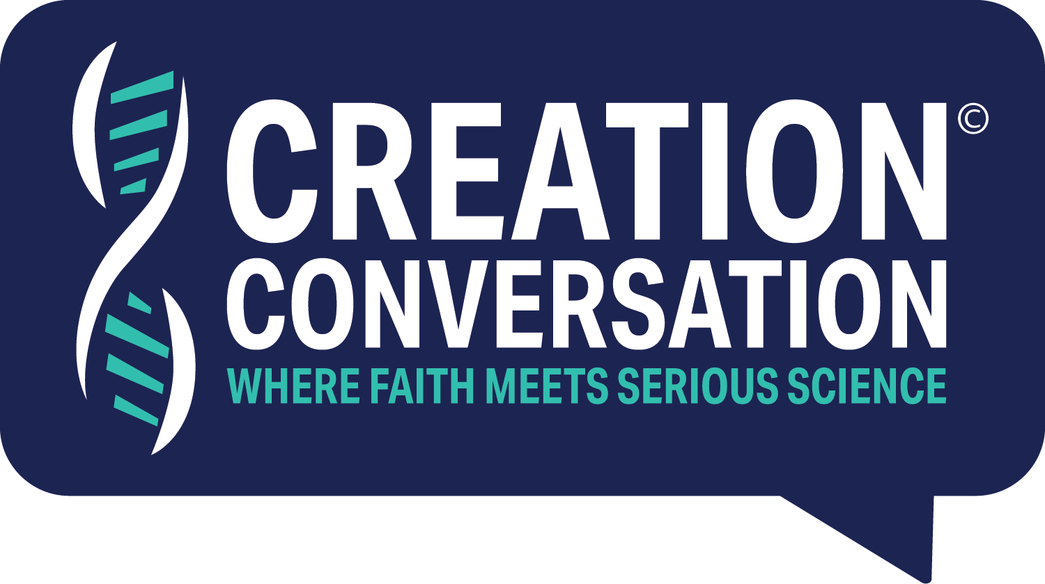 Logo | Creation Conversations: Where faith meets serious science