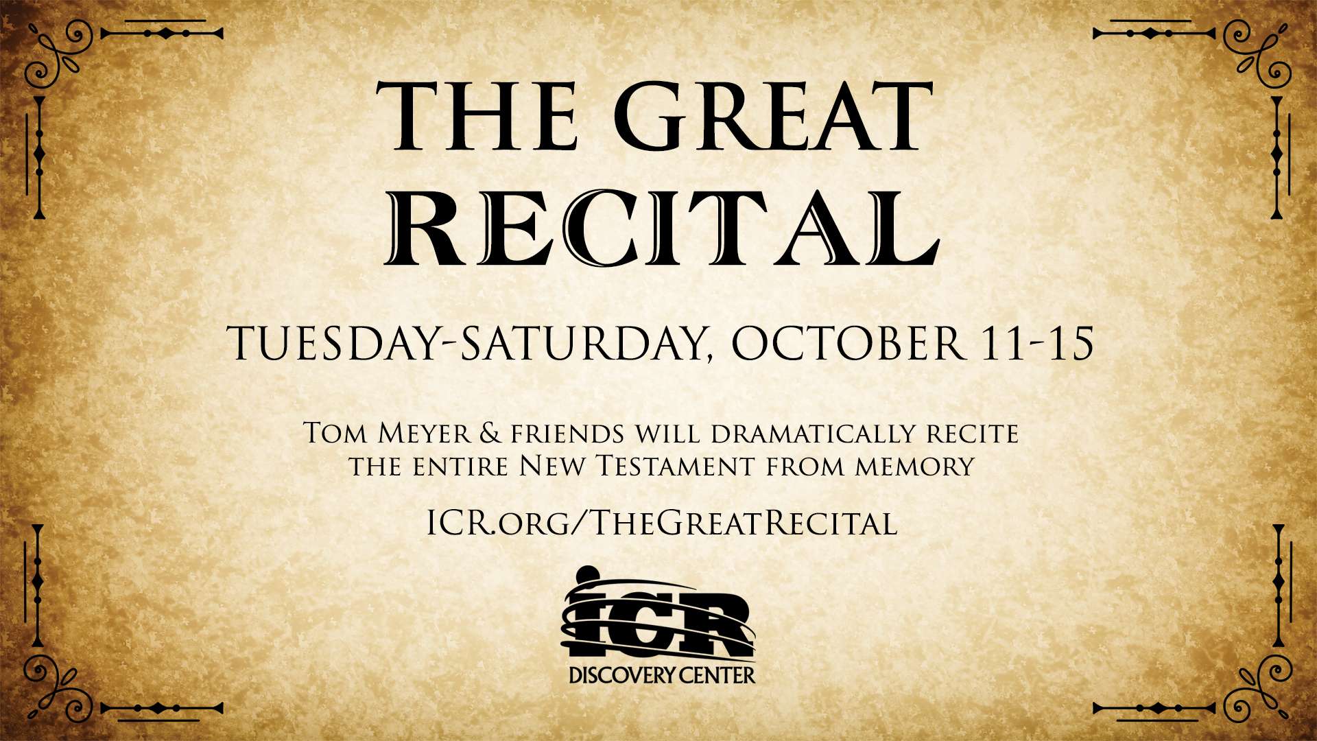 The Great Recital