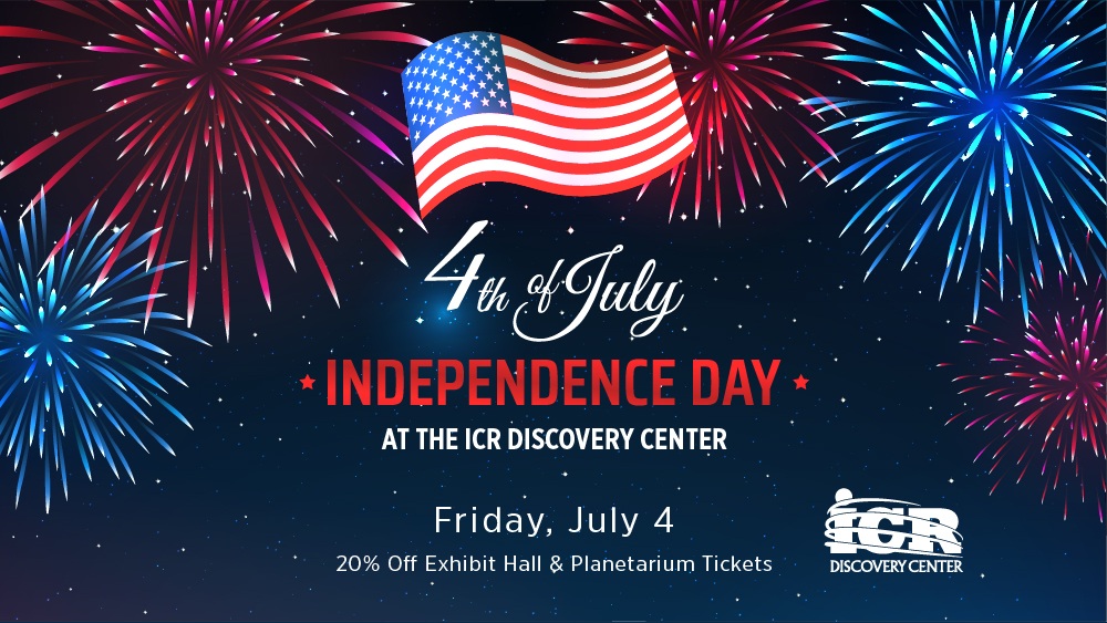 Independence Day at the ICR DC | Friday, July 4 | 20% off tickets