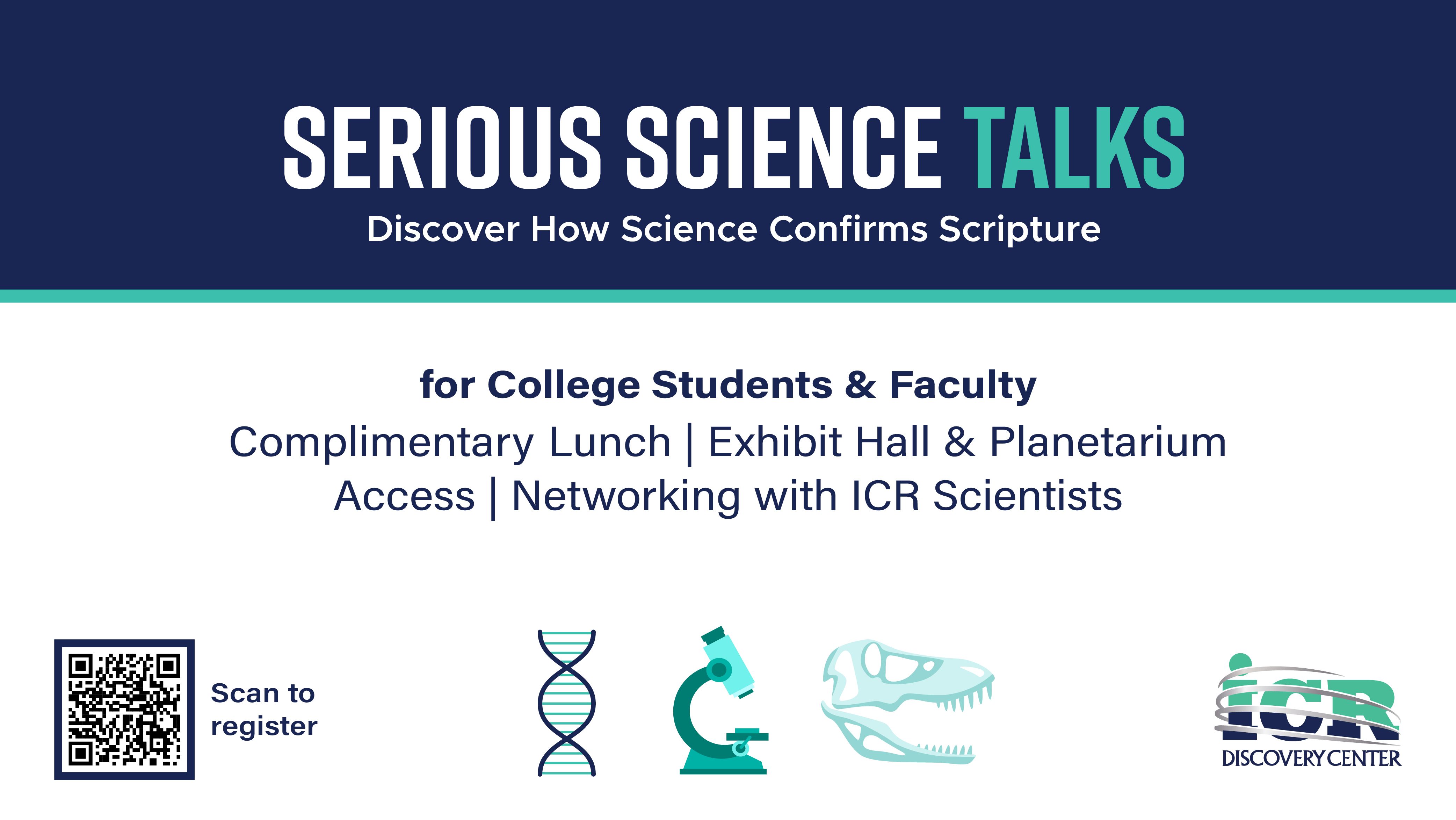 Serious Science Talks